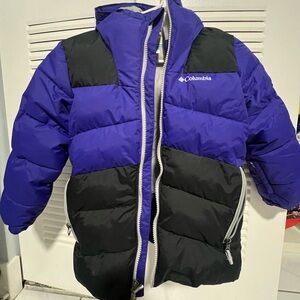 Columbia Fleece Lined insulated Puffer Kids Jacket